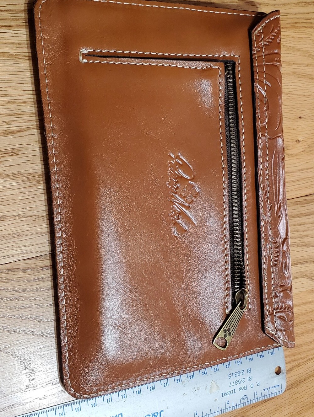 Patricia Nash Tooled Leather Clutch (Florence) - Picture 3 of 5